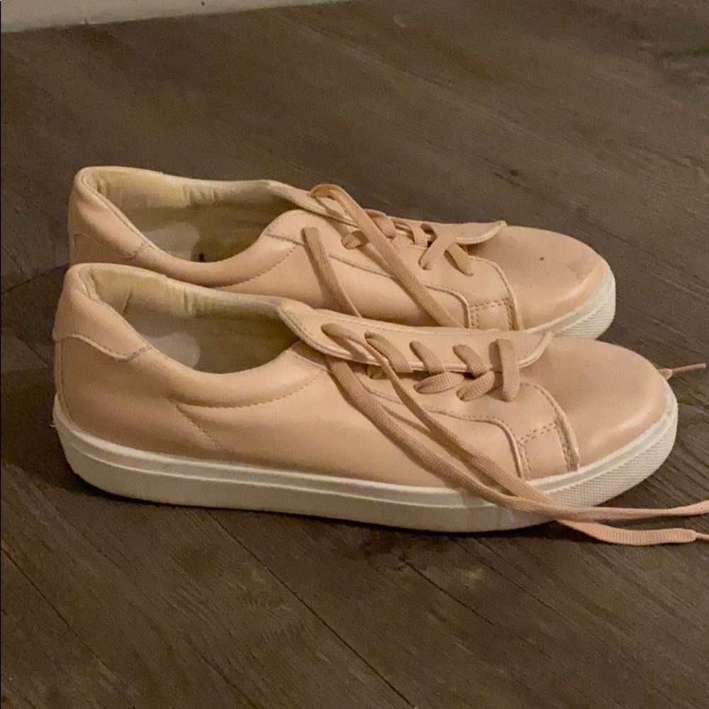 Pale Pink Topshop Sneakers